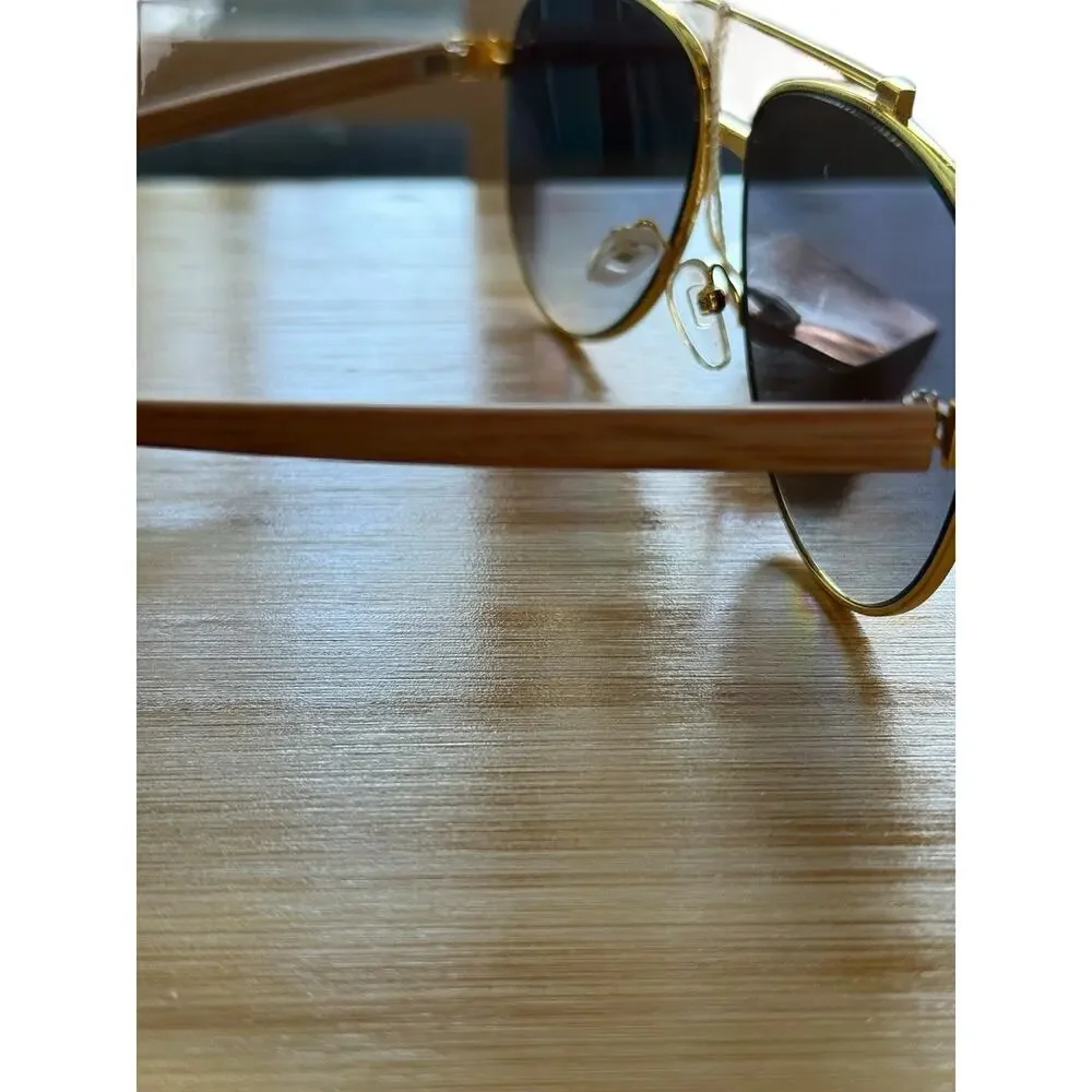 Fashion Eyewear Aviator Style Sunglasses 100% UVA‎ UVB Stylish Lightweight